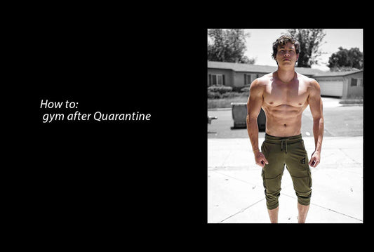 How to get back into the gym after Quarantine - Jed North Canada