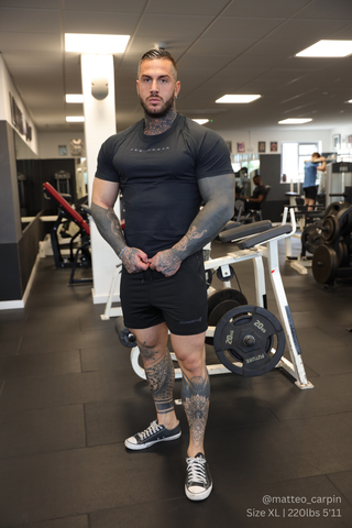 Agile Short Sleeve Training Tee - Charcoal Black