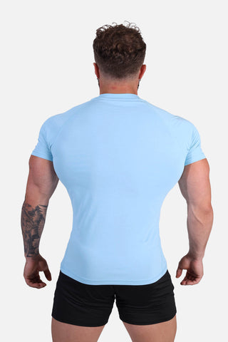 Agile Short Sleeve Training Tee - Arctic Blue