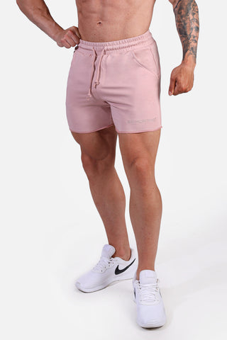 Motion 5'' Varsity Sweat Shorts - Light Pink