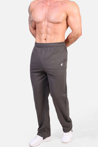 Lax Straight Cut Joggers - Gray