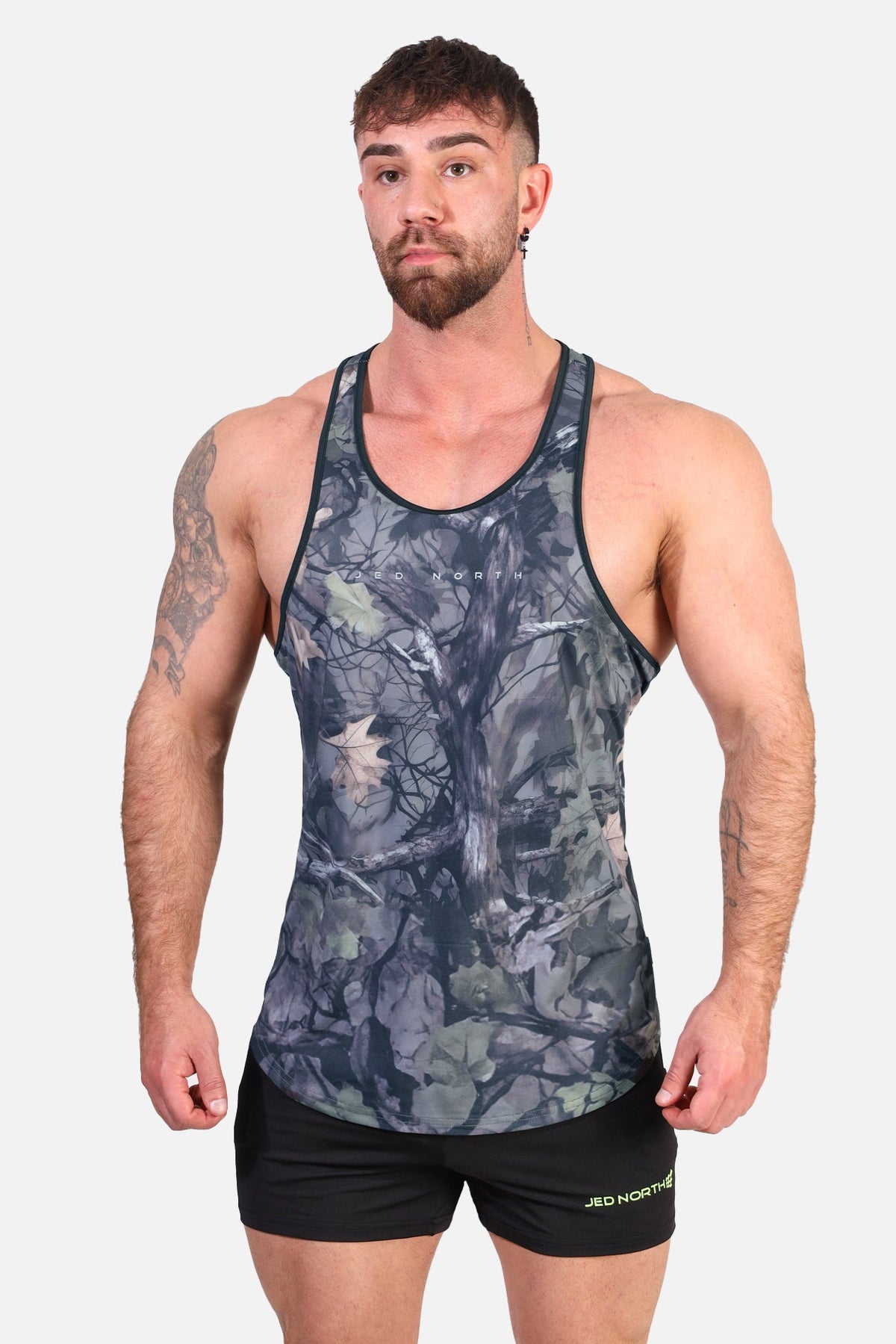 Graphic Muscle Stringer - Hunter Camo