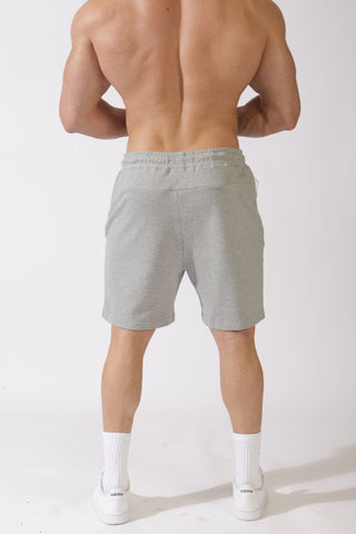 Hero 6" Mid-Length Sweat Shorts - Gray