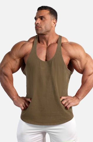 Classic Vintage Washed Racerback Stringer - Hunter Green