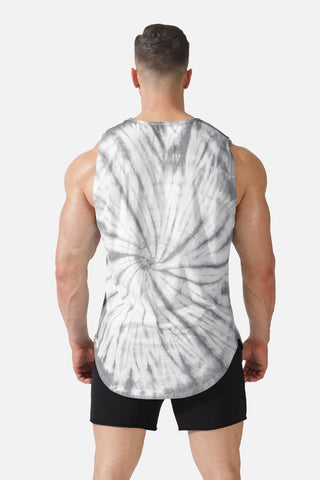 Luxe Flex Training Muscle Tee - Vintage Washed Gray - Jed North Canada