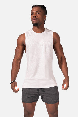 Men's Sleeveless Training Tee - Light Gray - Jed North Canada