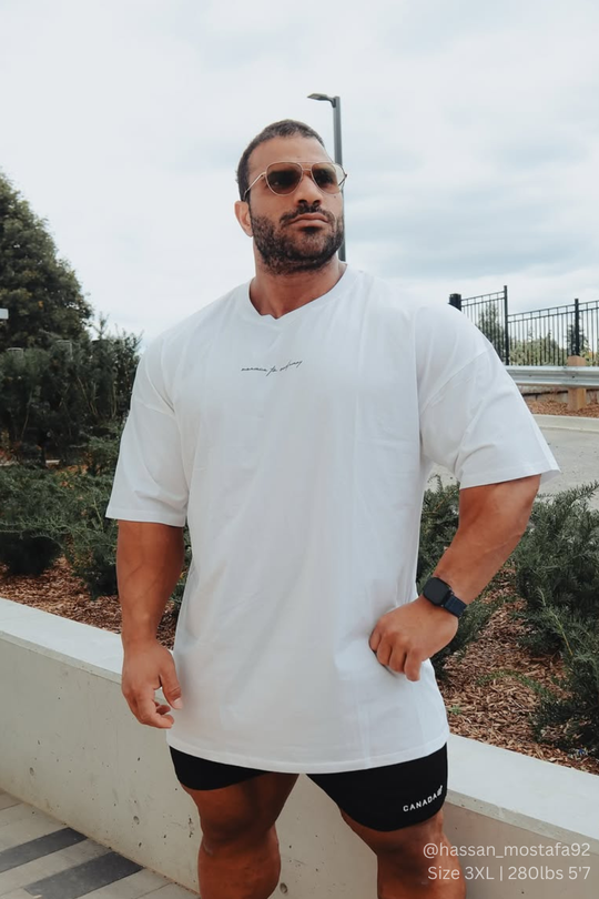 Energy Oversized T-Shirt - Cream