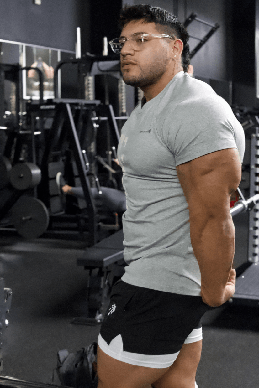 Titan 2.0 Muscle-Fit T-Shirt - Heather Gray