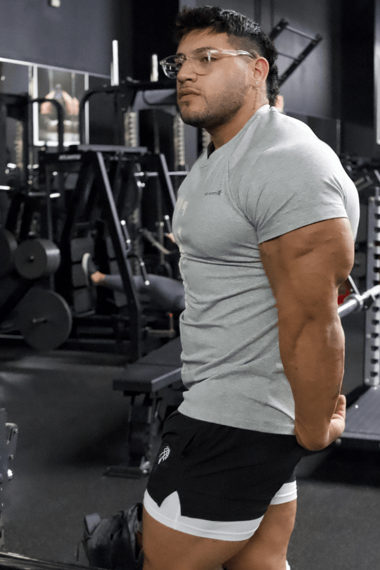 Titan 2.0 Muscle-Fit T-Shirt - Heather Gray