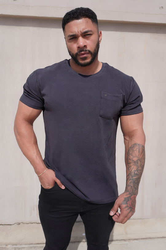 Classic Premium Pocket T-Shirt - Dark Gray