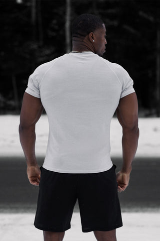 Agile Short Sleeve Training Tee - Light Gray