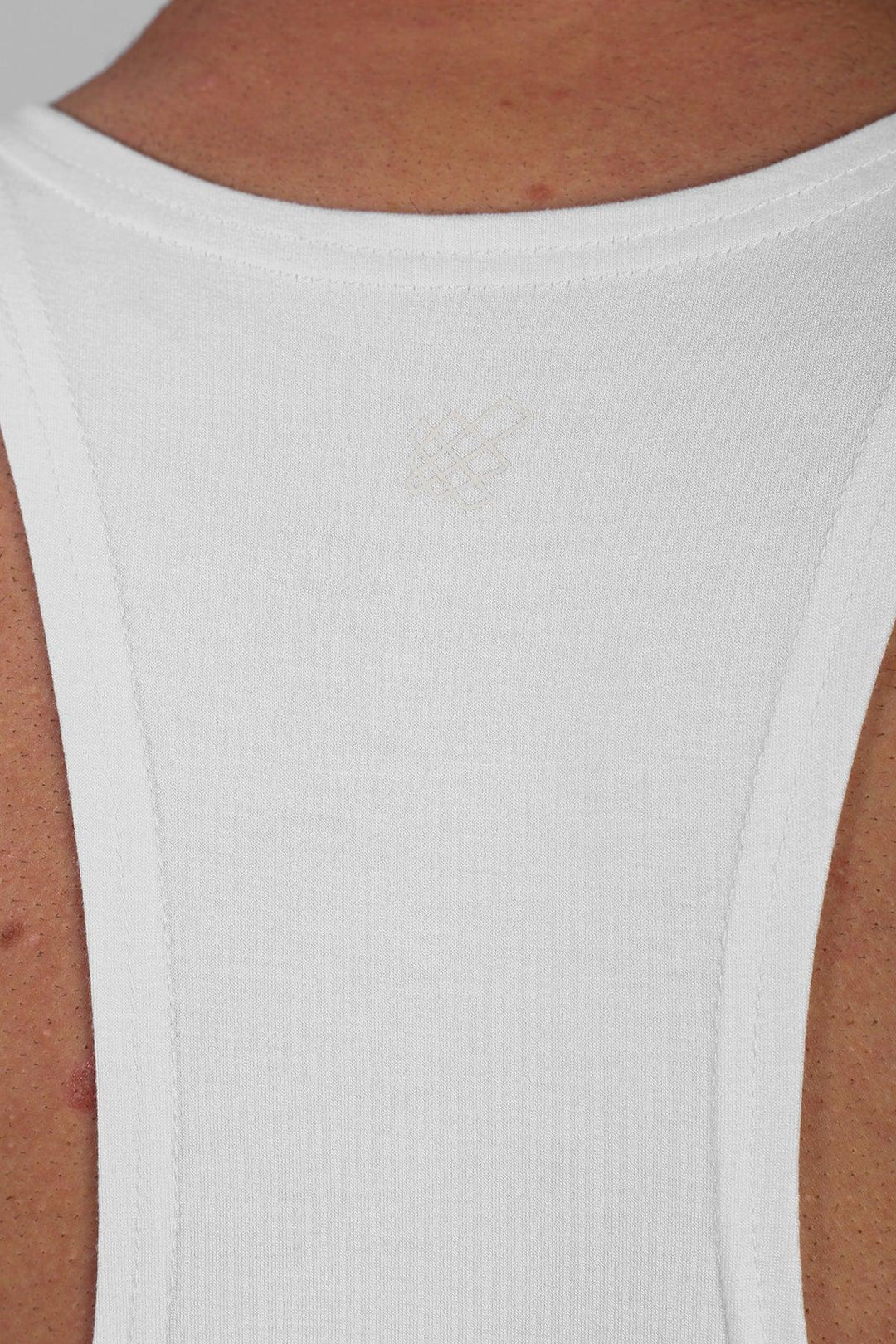 Classic Bodybuilding Racerback Stringer -  Off White