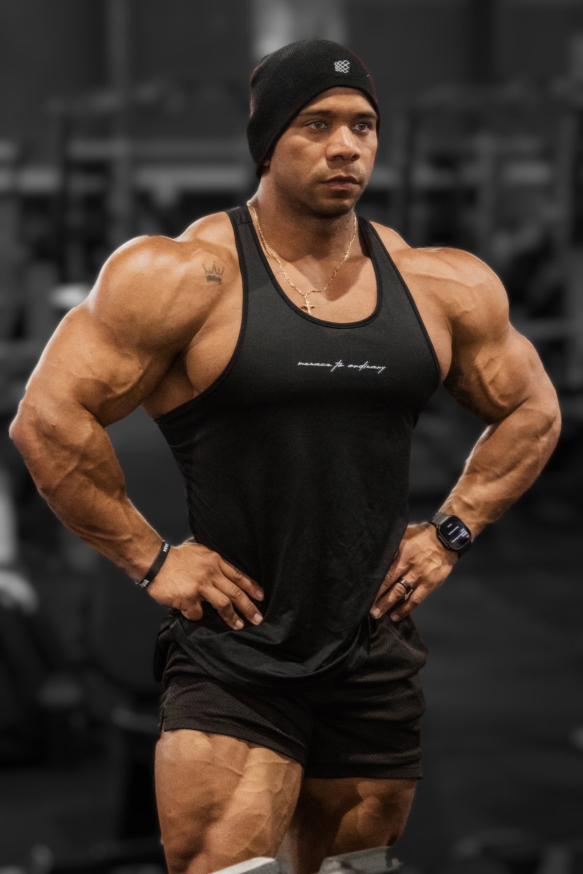 Dynamic Bodybuilding Stringer - Black