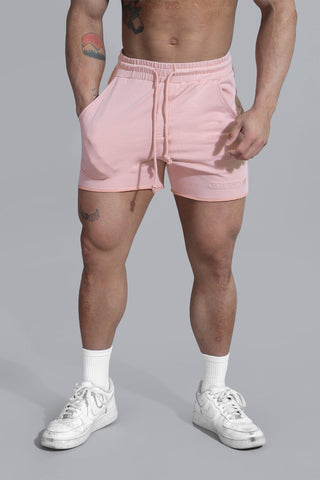 Motion 5'' Varsity Sweat Shorts - Light Pink - Jed North Canada