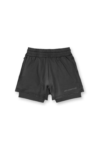 Men's 2-In-1 Active 7" Training Shorts - Obsidian Black