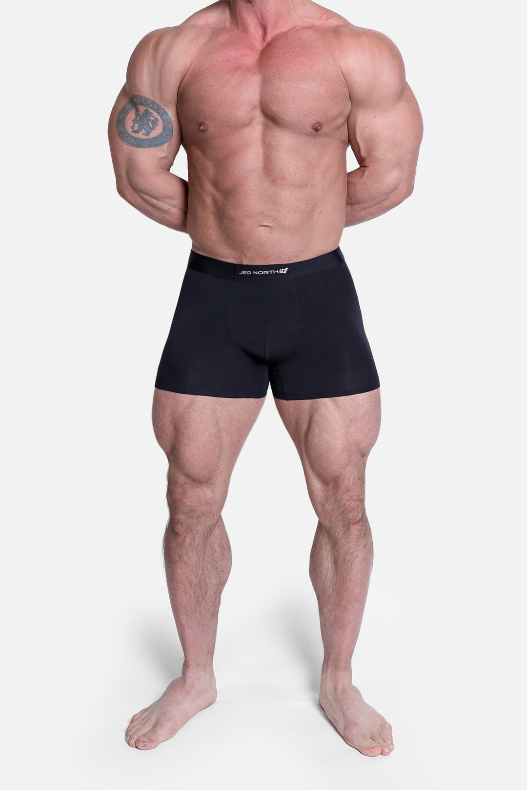 Men's Seamless Performance Briefs 2-Pack - Black & Gray