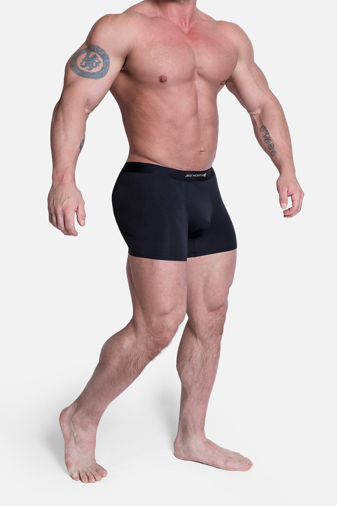 Men's Seamless Performance Briefs 2-Pack - Black & Gray