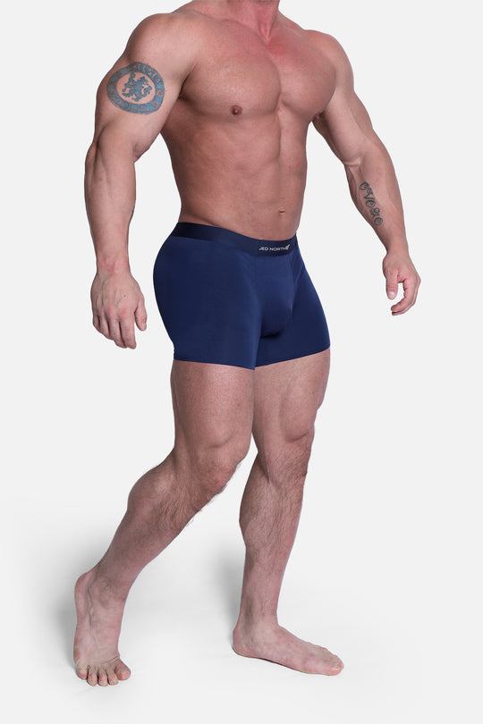 Men's Seamless Performance Briefs 2-Pack - Black & Navy