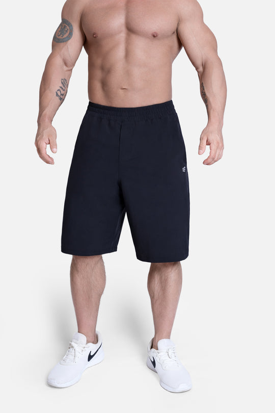 9" Air-Form 2-in-1 Drawstring Shorts - Black