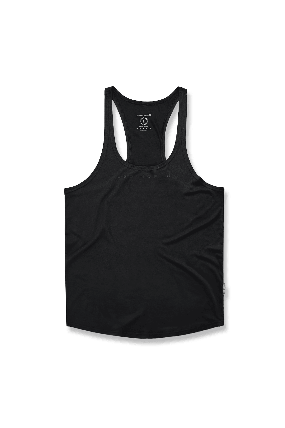 Classic Bodybuilding Racerback Stringer - Premium Black - Jed North Canada