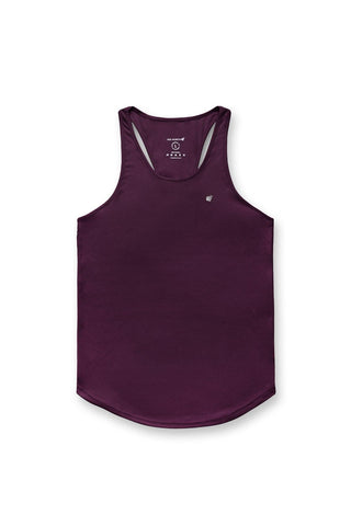 Fast-Dry Bodybuilding Workout Stringer - Dark Purple - Jed North Canada