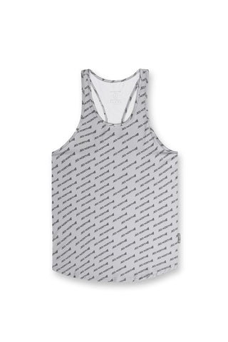 Graphic Muscle Stringer - Gray JN Logo