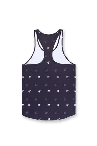 Graphic Muscle Stringer - Black JN Logo