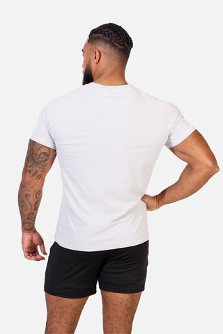 Agile Short Sleeve Training Tee - Light Gray