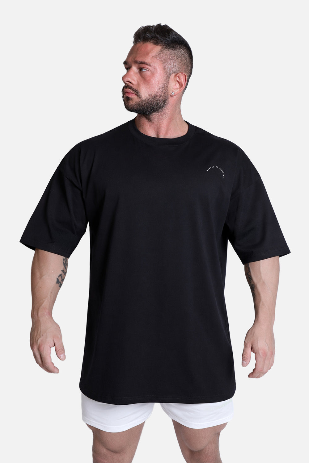 Energy Oversized T-Shirt - Black Menace to Ordinary