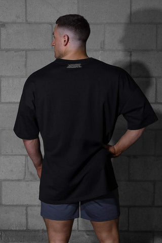 Energy Oversized T-Shirt - Menace Black