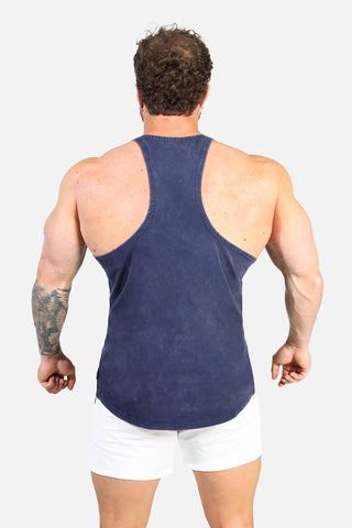 Classic Vintage Washed Racerback Stringer - Navy