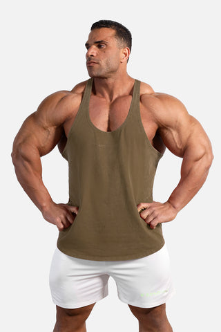 Classic Vintage Washed Racerback Stringer - Hunter Green