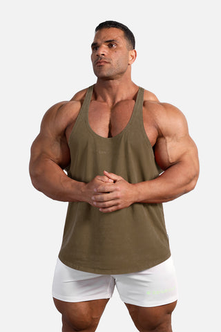 Classic Vintage Washed Racerback Stringer - Hunter Green