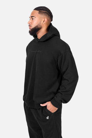 Essentials Relaxed Hoodie - Black