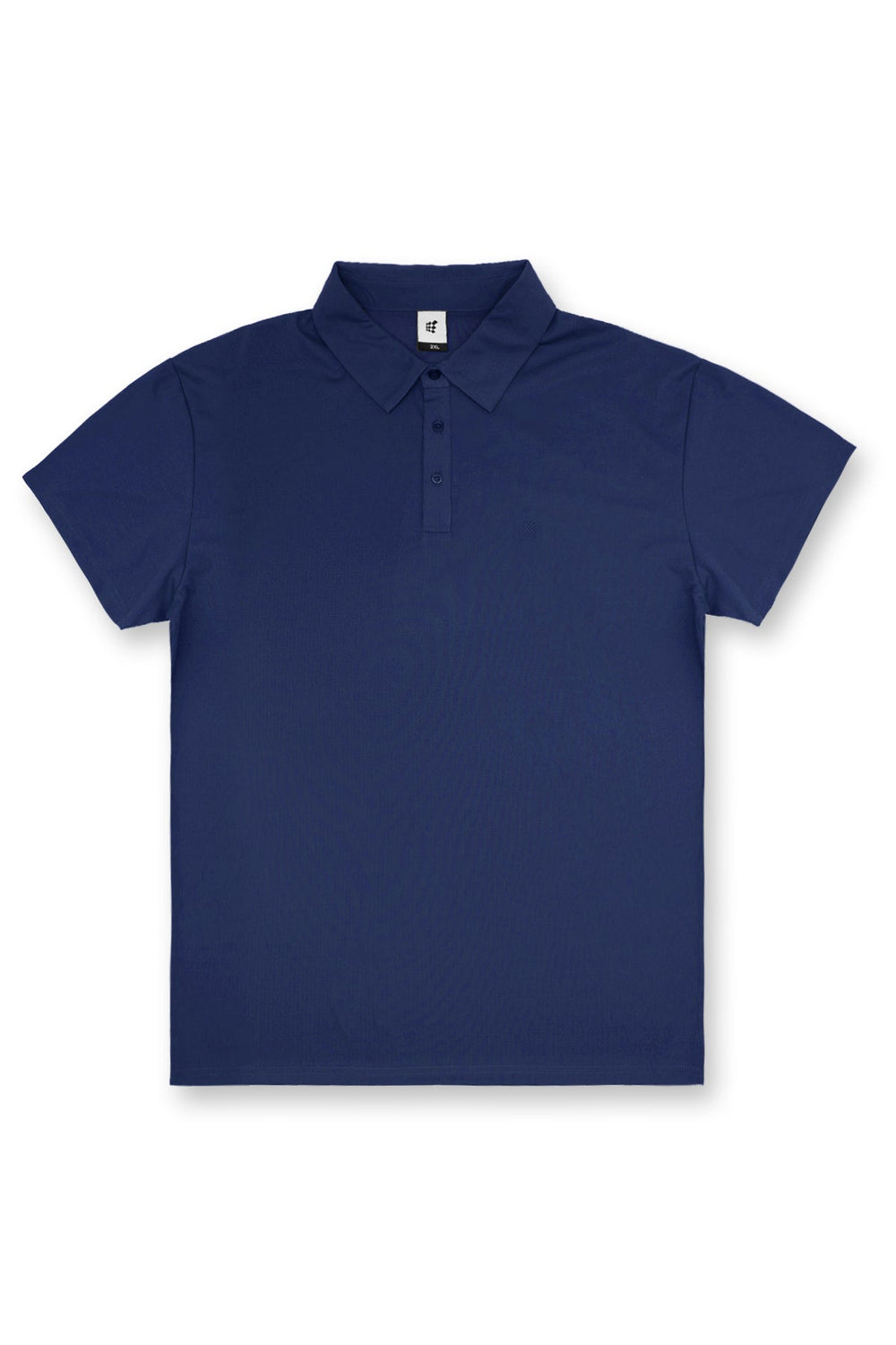 Fast-Dry Polo T-Shirt - Navy