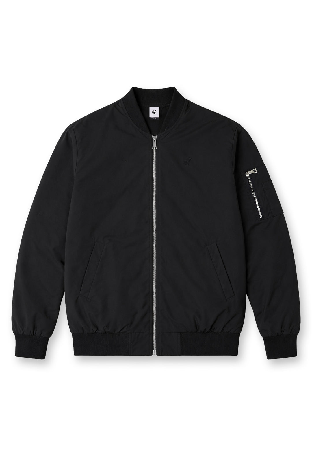 Men's Premium Bomber Jacket - Black