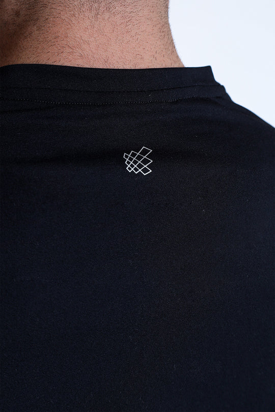Air-Form Crewneck T-Shirt - Black