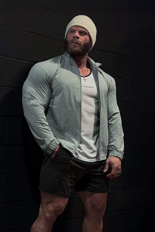 Athletic Training Jacket - Silver