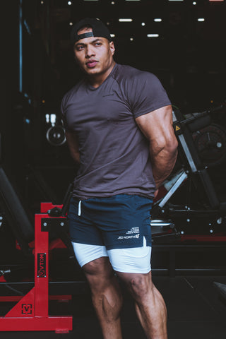 Titan 2.0 Muscle-Fit T-Shirt - Taupe