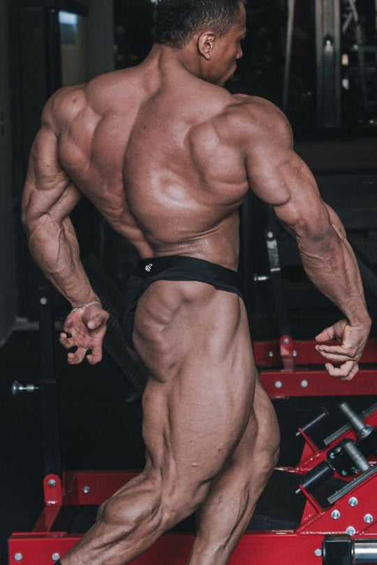 Men's Athletic Seamless Briefs 2-Pack - Black & Gray