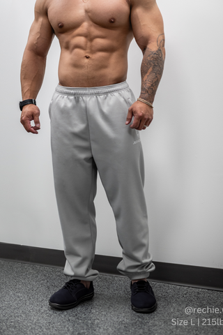 Men's Active Fast-Dry Joggers - Light Gray