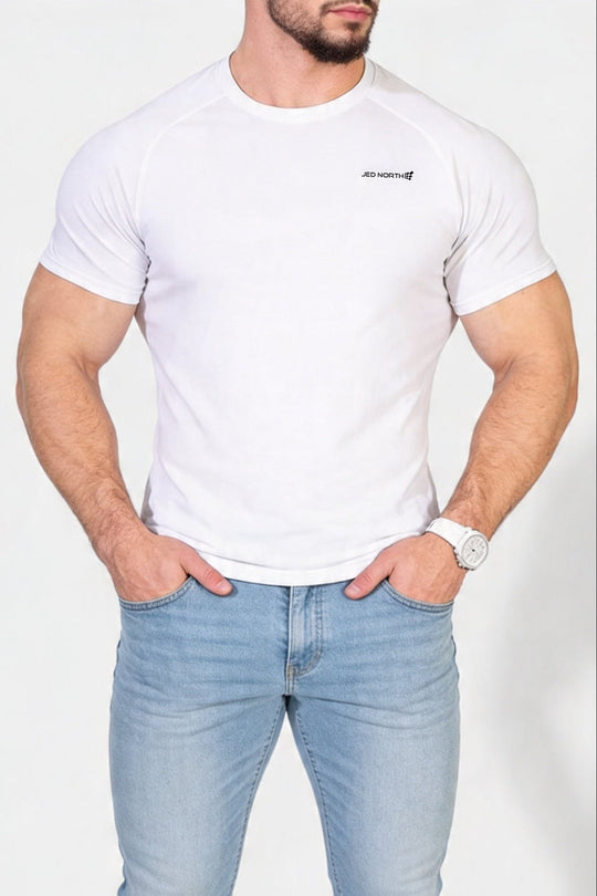 Titan 2.0 Muscle-Fit T-Shirt - White