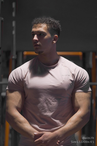 Titan 2.0 Muscle-Fit T-Shirt - Salmon