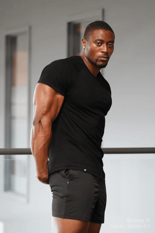 Titan 2.0 Muscle-Fit T-Shirt - Black