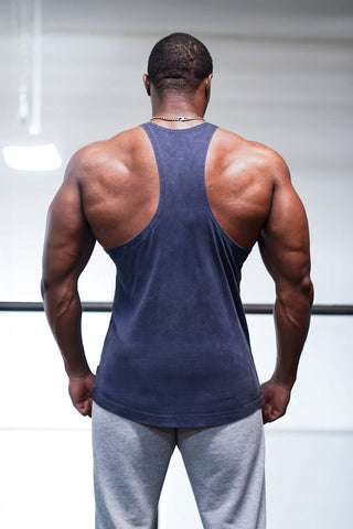 Classic Vintage Washed Racerback Stringer - Navy