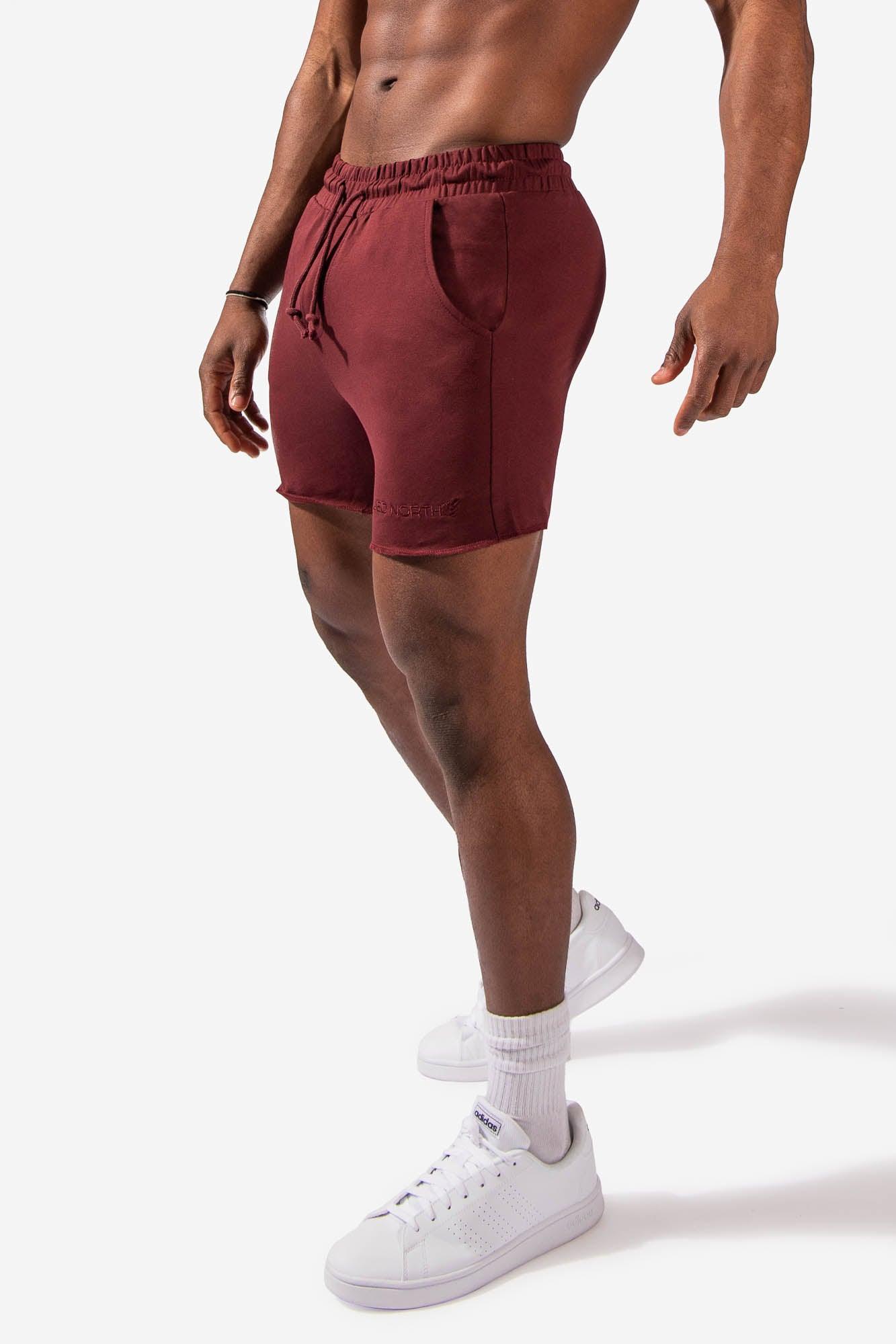 Motion 5'' Varsity Sweat Shorts - Maroon - Jed North Canada