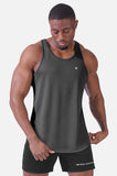 Dri-Fit Workout Bodybuilding Stringer - Dark Gray - Jed North Canada