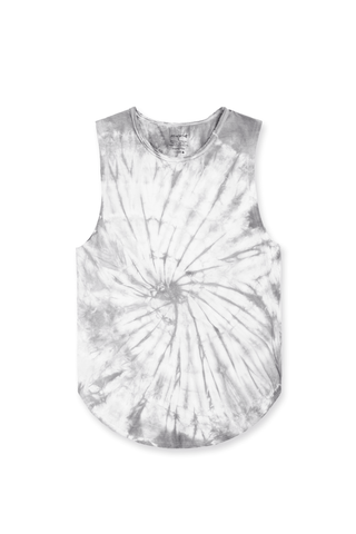 Luxe Flex Training Muscle Tee - Vintage Washed Gray - Jed North Canada