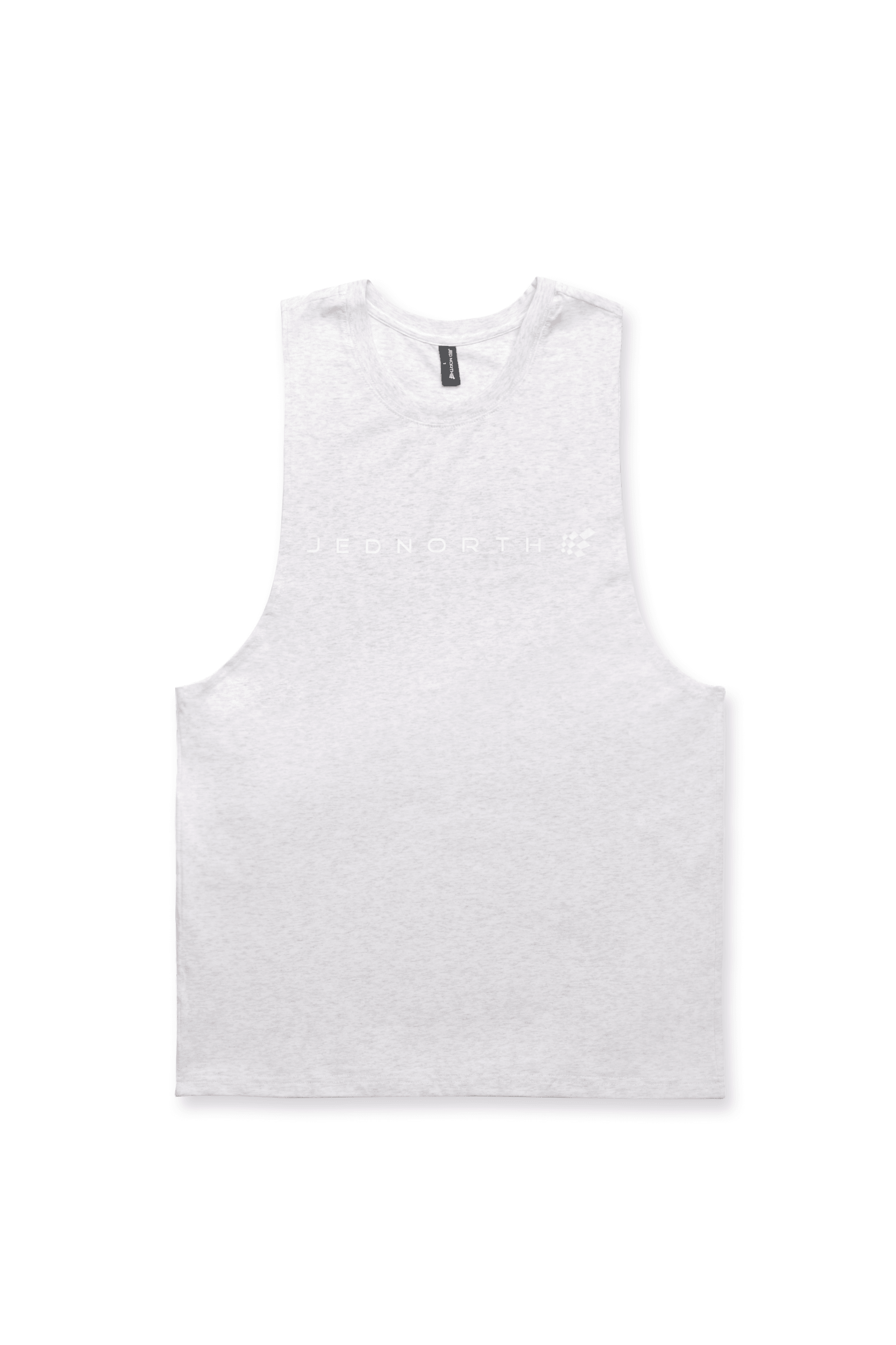 Men's Sleeveless Training Tee - Light Gray - Jed North Canada