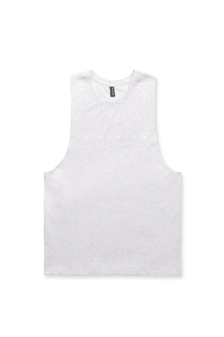 Men's Sleeveless Training Tee - Light Gray - Jed North Canada